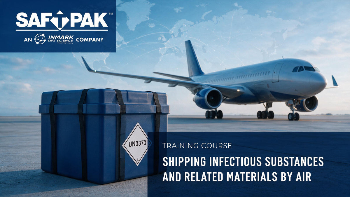 Load video: Take a deeper look into what Saf-T-Pak’s Training is about. We have you covered from Category A UN2814 and UN2900, Category B UN3373, dry ice, exempt patient specimens, and so much more. Saf-T-Pak’s infectious substance and related materials training includes general awareness, safety and security, classification, job specific functions and much more. Regardless if you are a small clinical research lab, medium size CLIA, or a large government lab we have options for all sizes. Looking for other Dangerous Goods Training... we also offer flammables, corrosives, and used medical device returns online training.